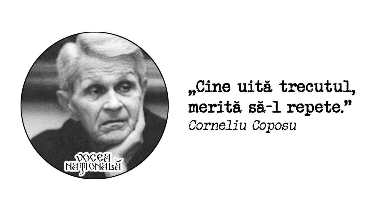 Cine uită trecutul, citat de Corneliu Coposu Vocea Națională