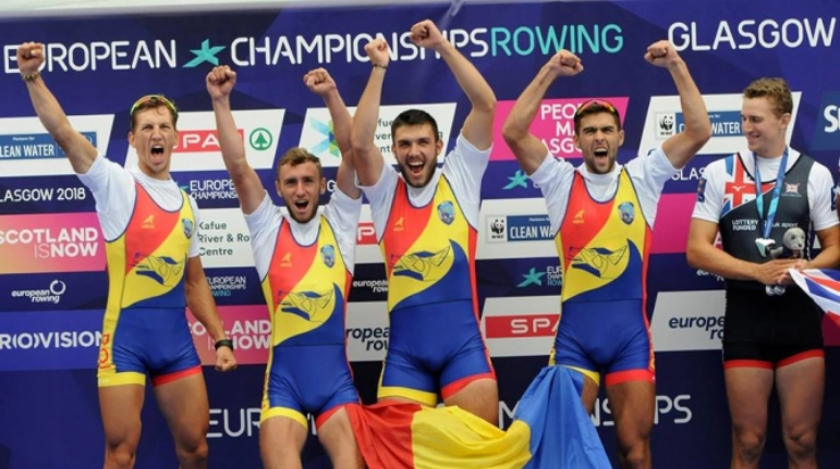 PERFORMANȚĂ. România a obţinut şapte medalii la Campionatele Europene de canotaj, fiind liderul clasamentului pe naţiuni