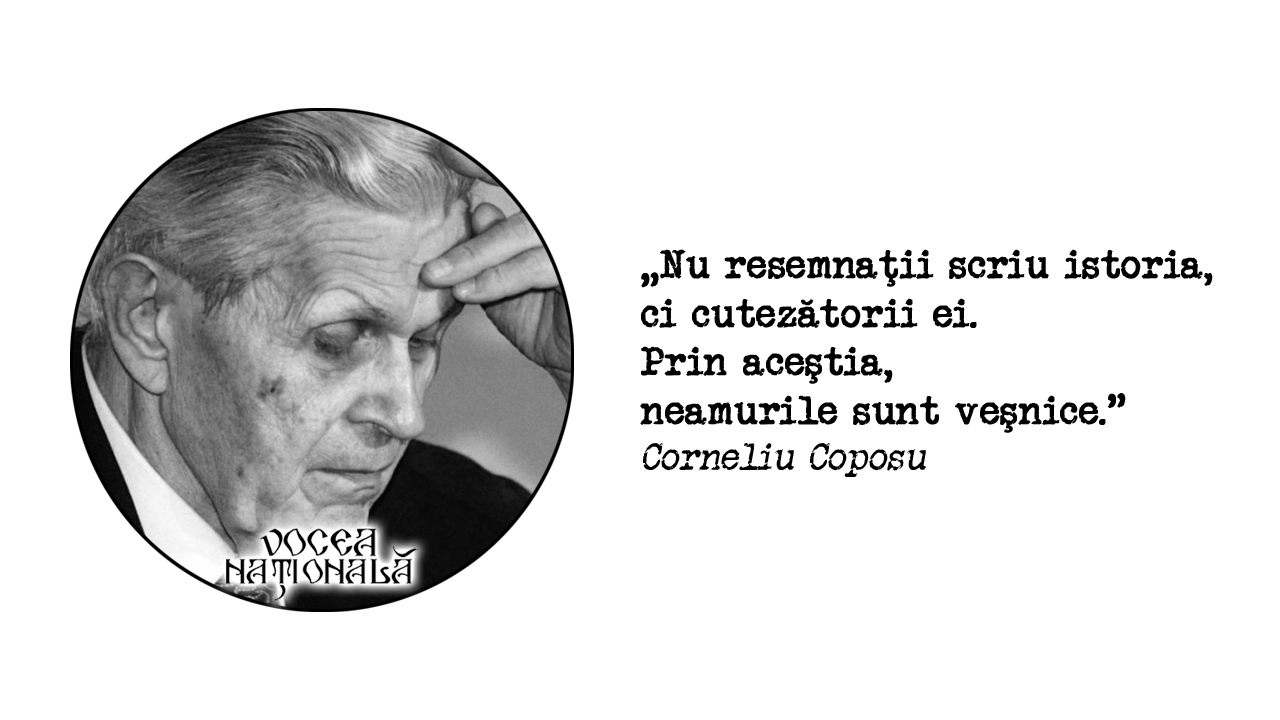 Nu resemnaţii scriu istoria, citat de Corneliu Coposu