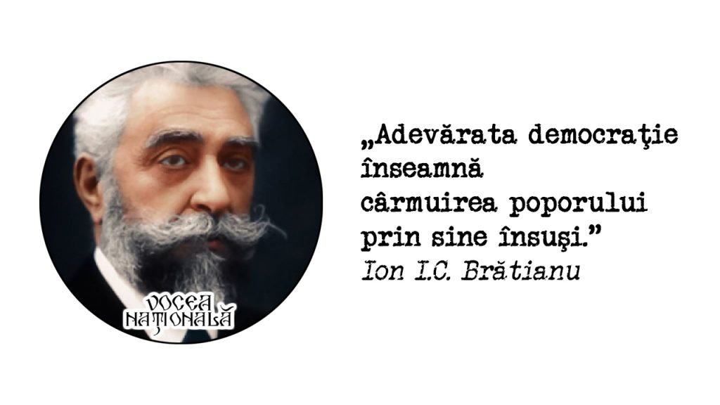 Adevărata democraţie înseamnă cârmuirea poporului prin sine însuşi