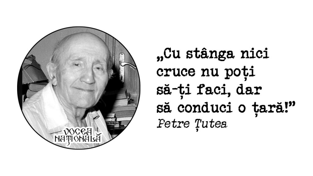 Cu stânga nici cruce nu poți să-ți faci, darămite să conduci o țară!