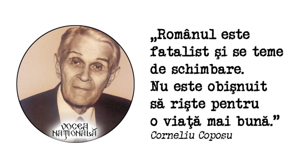 Românul este fatalist şi se teme de schimbare. Nu este obişnuit să rişte pentru o viaţă mai bună.