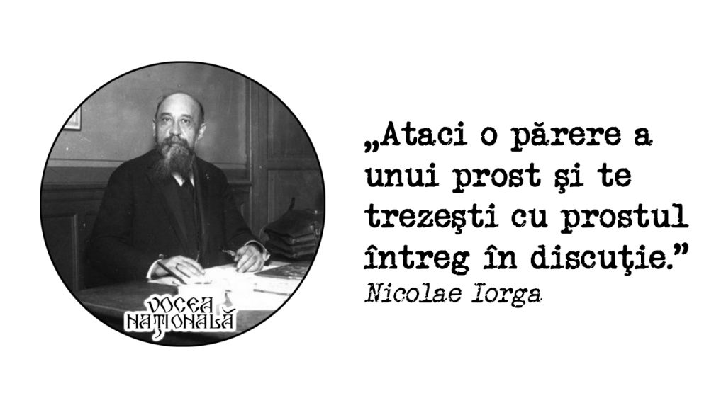 Ataci o părere a unui prost şi te trezeşti cu prostul întreg în discuţie