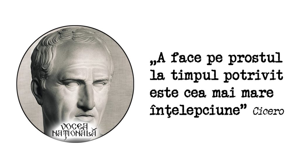 A face pe prostul la timpul potrivit este cea mai mare înţelepciune.