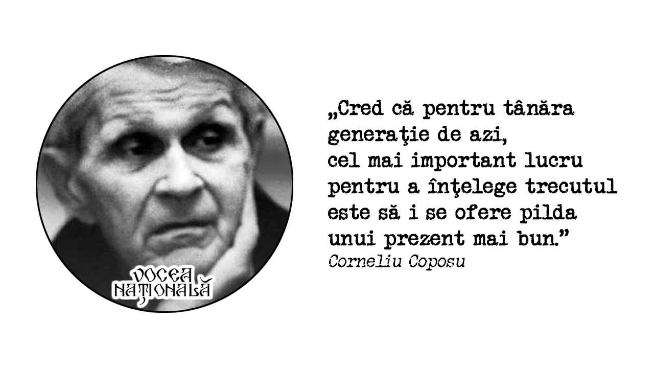 Cred că pentru tânăra generaţie de azi, cel mai important lucru pentru a înţelege trecutul este să i se ofere pilda unui prezent mai bun.