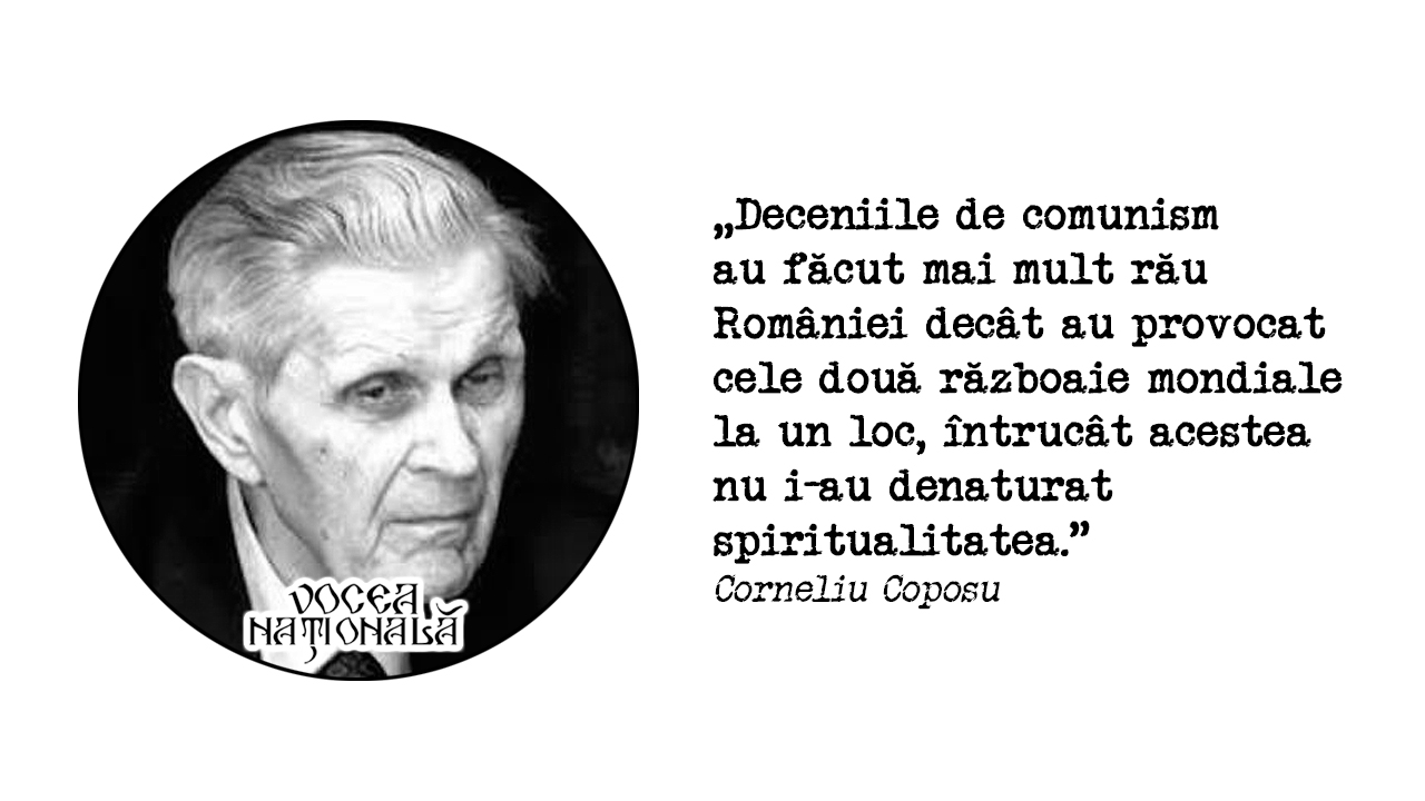 Răul provocat de comunism, citat de Corneliu Coposu