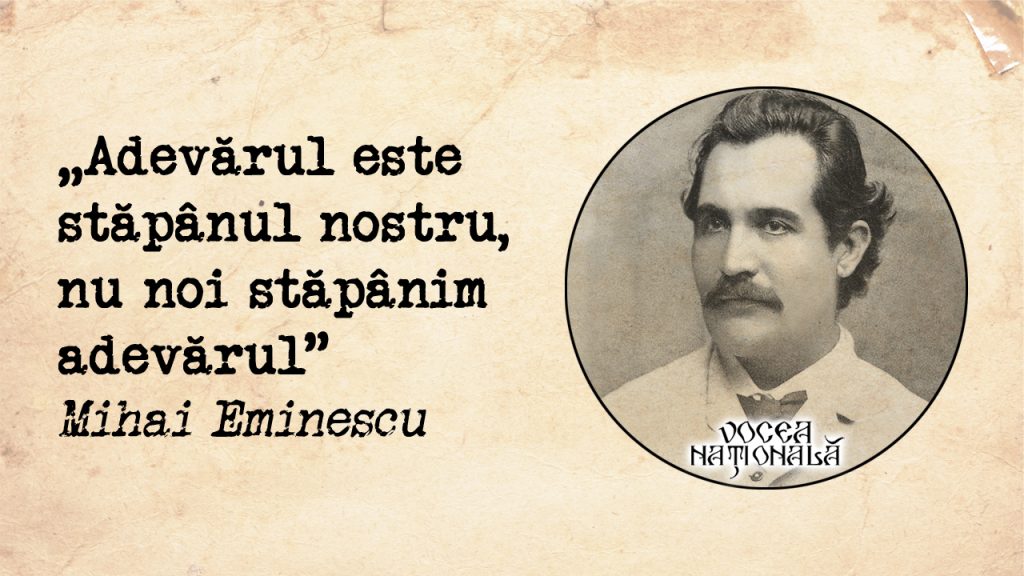 Adevărul este stăpânul nostru, nu noi stăpânim adevărul