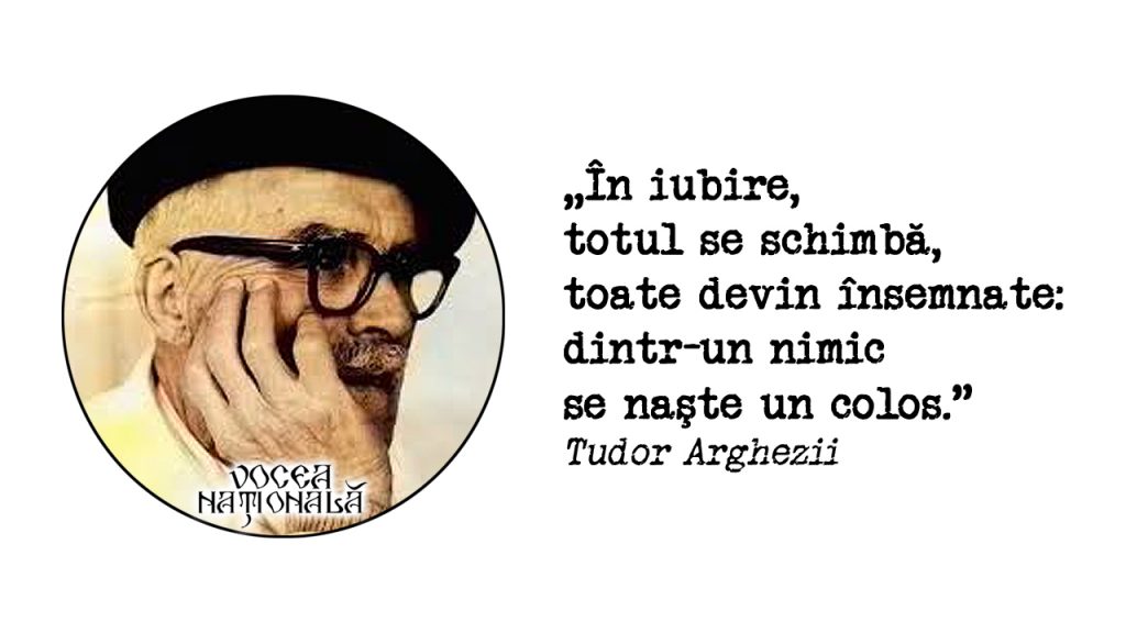 În iubire, totul se schimbă, toate devin însemnate: dintr-un nimic se naşte un colos