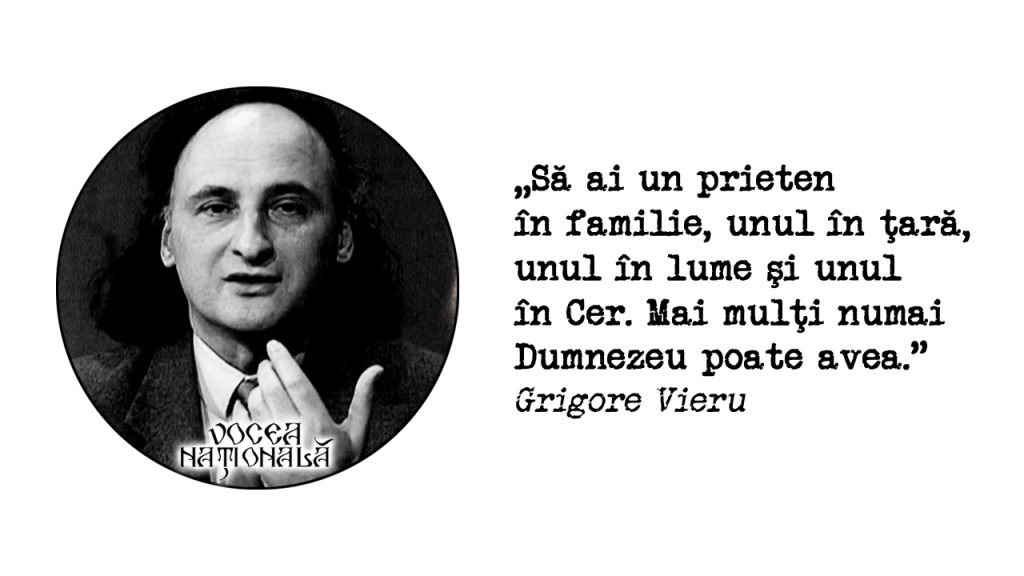 Să ai un prieten în familie, unul în ţară, unul în lume şi unul în Cer. Mai mulţi numai Dumnezeu poate avea