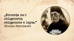 Biruinţa nu-i obligatorie; obligatorie e lupta