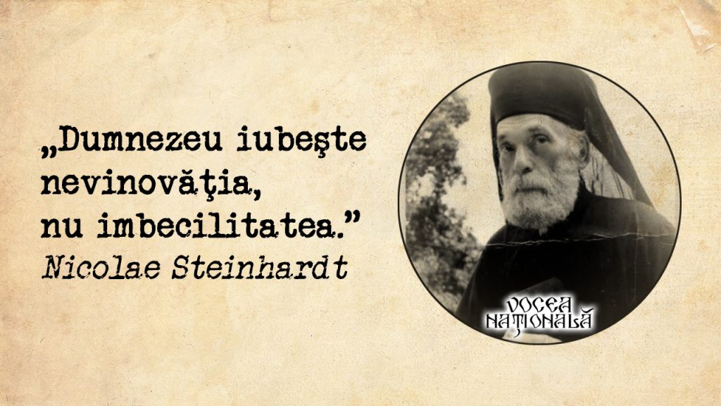 Dumnezeu iubeşte nevinovăţia, nu imbecilitatea