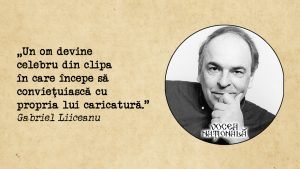 Un om devine celebru din clipa în care începe să convieţuiască cu propria lui caricatură