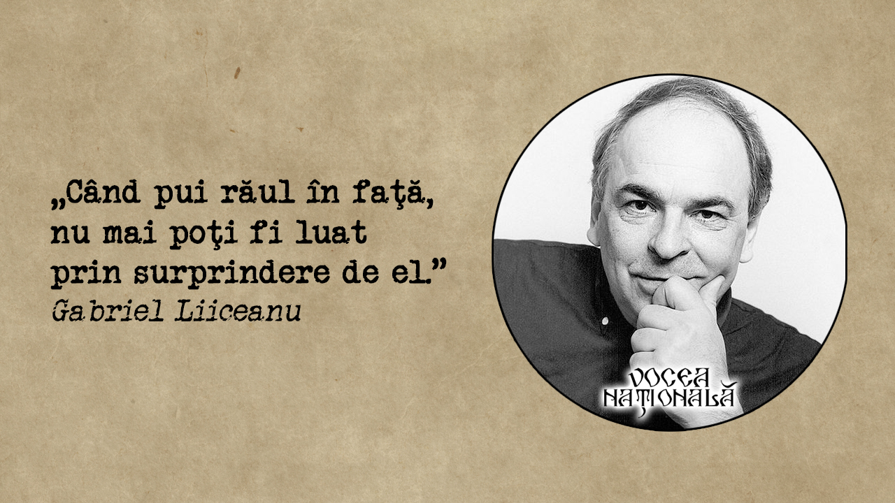 Când pui răul în faţă, nu mai poţi fi luat prin surprindere de el.