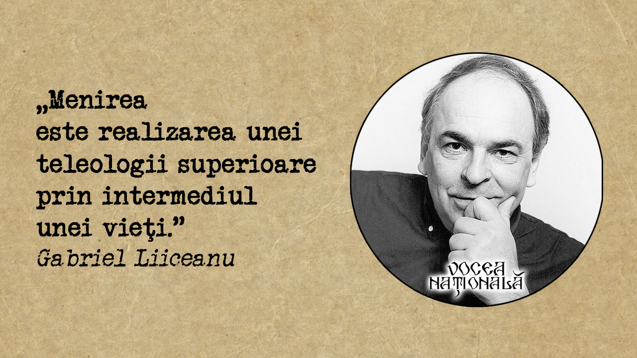 Menirea este realizarea unei teleologii superioare prin intermediul unei vieţi