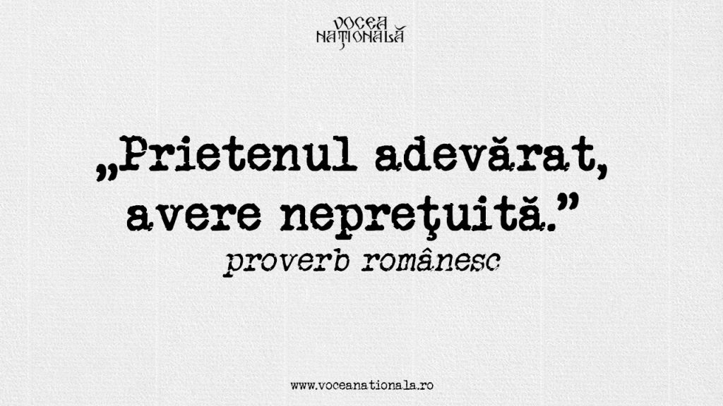 Prietenul adevărat, avere nepreţuită