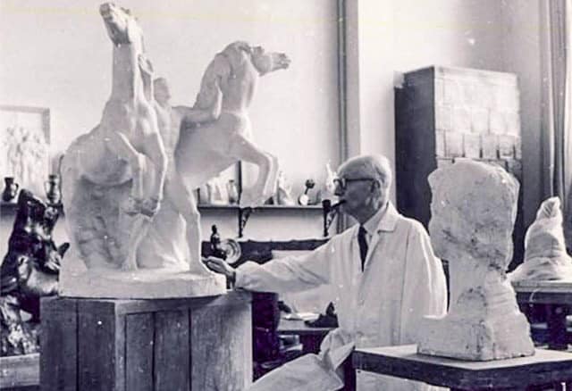 Sculptorul Ion Jalea