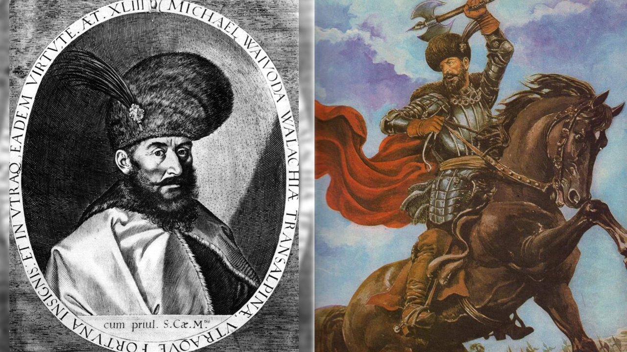 27 mai 1600: Mihai Viteazul devine „domn al Țării Românești și al Ardealului și a toată Țara Moldovei", realizând prima unire politică a celor trei țări române