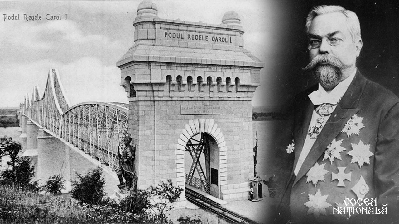 14 septembrie 1895: Inaugurarea Podului Cernavodă, construit de Anghel Saligny, inginerul care a contribuit decisiv la modernizarea şi dezvoltarea ţării