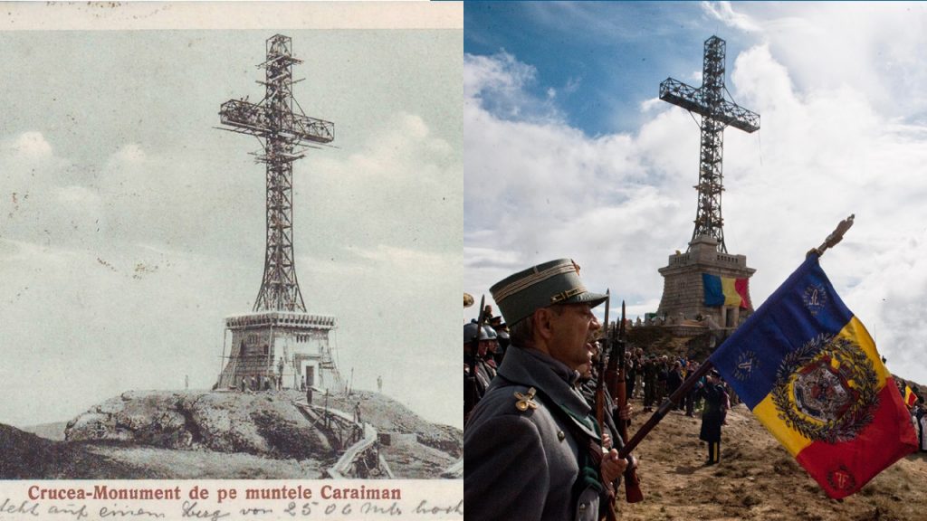 Pe 4 septembrie 1928 a fost inaugurată „Crucea Eroilor” de pe Vârful Caraiman, cea mai înaltă cruce din lume amplasată pe un vârf montan