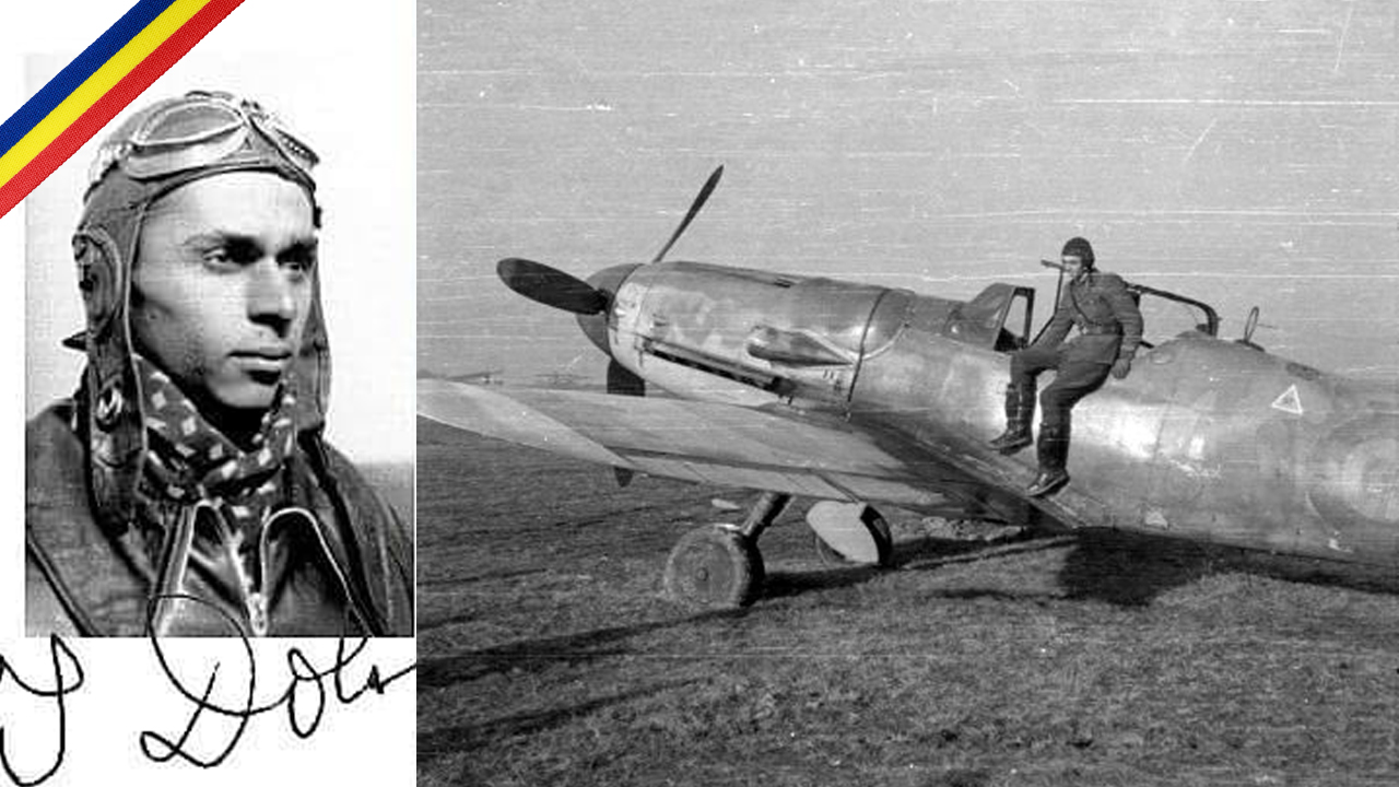 Ion Dobran, unul din așii aviației de vânătoare române în timpul celui de-Al Doilea Război Mondial