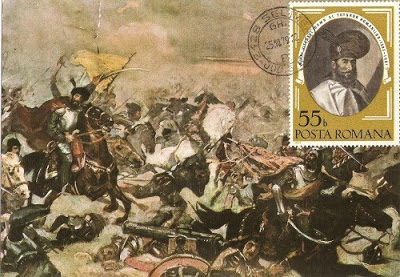 18 octombrie 1599: Bătălia de la Șelimbăr. Mihai Viteazul învinge oastea transilvană condusă de Andrei Bathory; întregul teritoriu al Transilvaniei intra în stapânirea lui Mihai Viteazul.