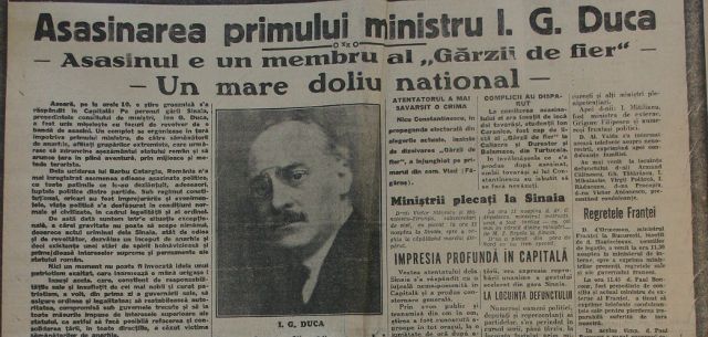 premierul Ion Gheorghe Duca