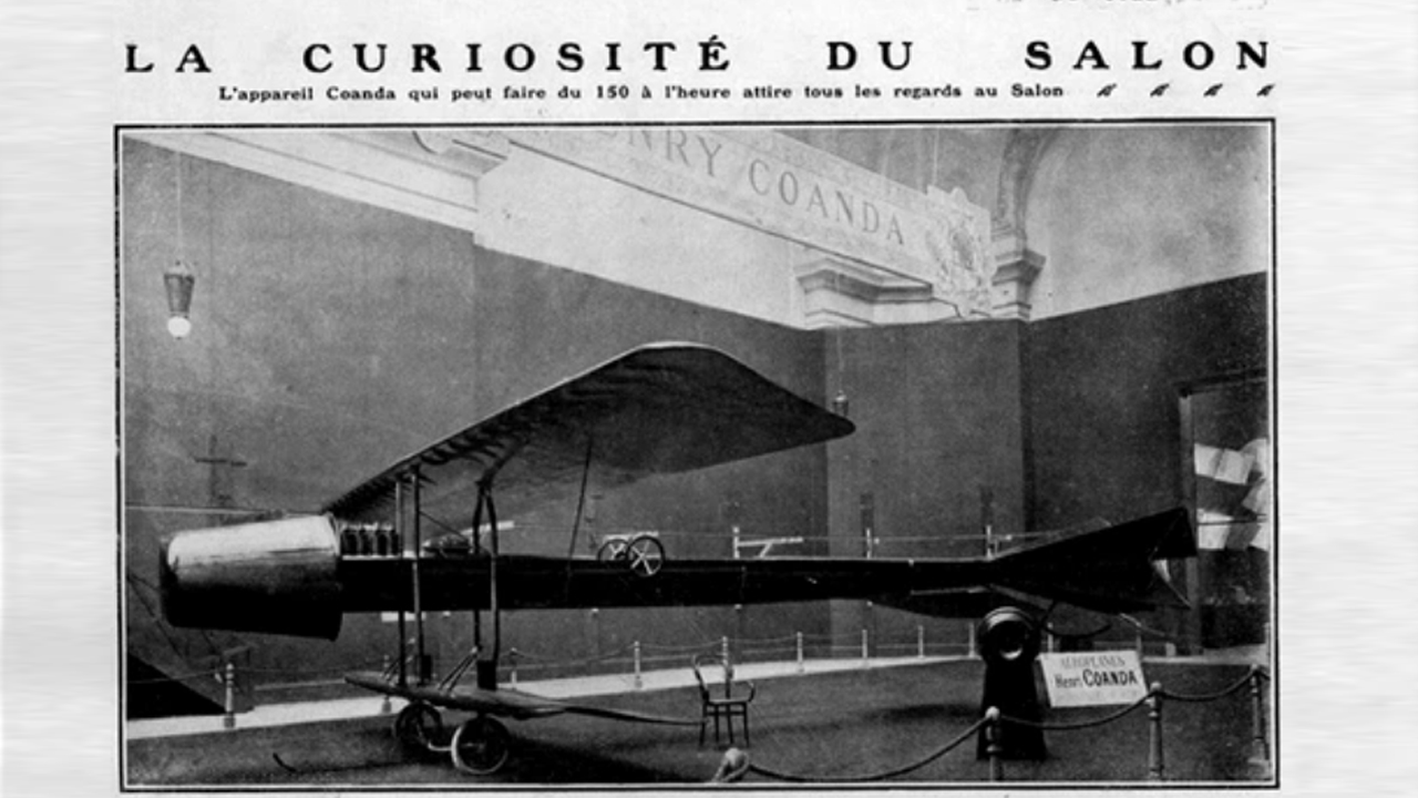 16 decembrie 1910: Are loc, lângă Paris, primul zbor experimental din lume al unui avion cu reacţie, inventat şi pilotat de Henri Coandă