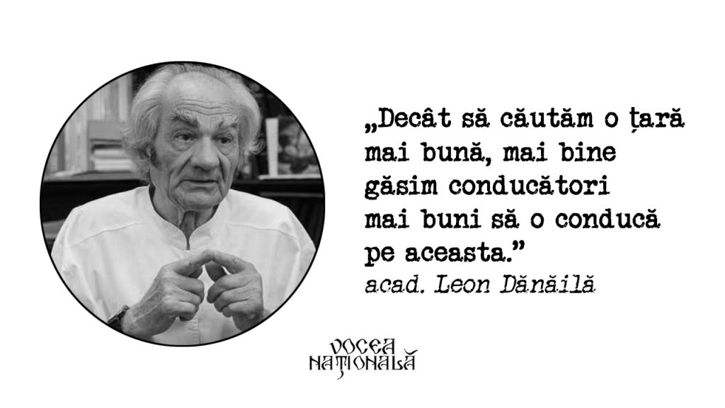 O țară mai bună, citat de Leon Dănăilă