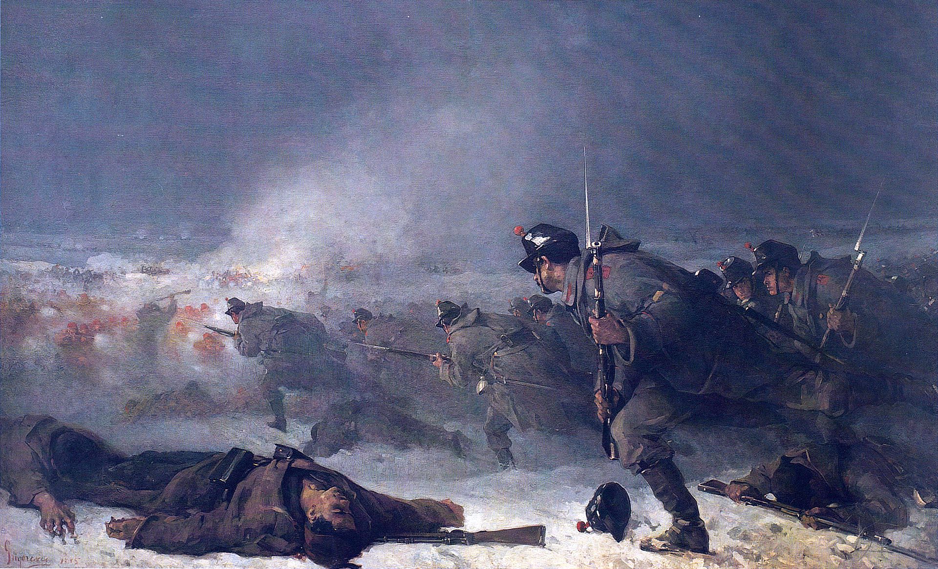12 ianuarie 1878: Războiul de Independență: trupele române, ocupă Smârdanul