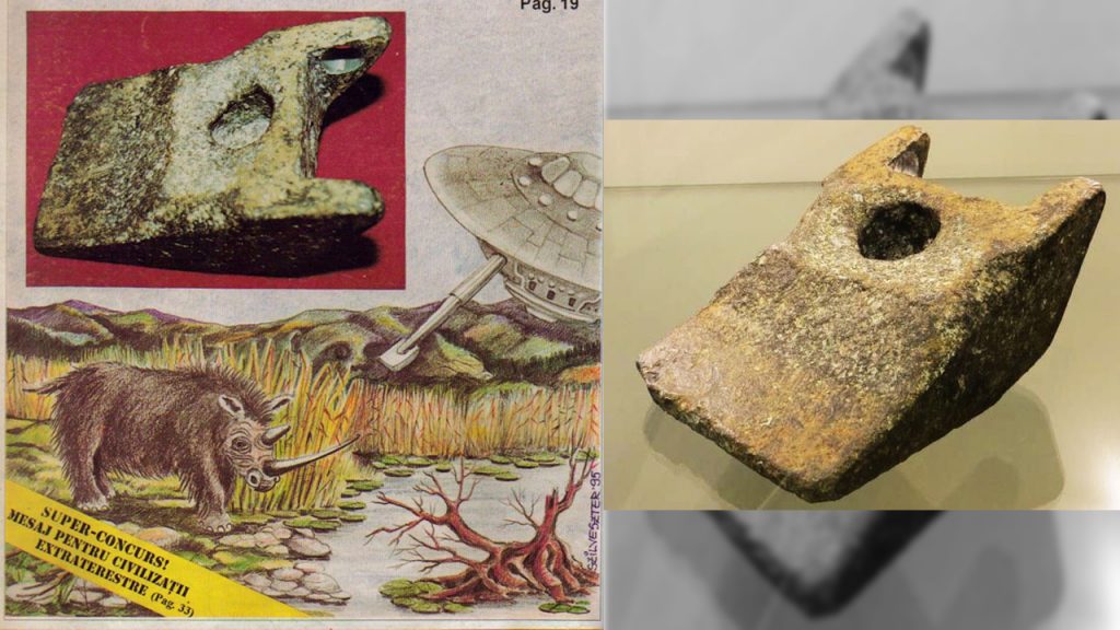 Misteriosul „Călcâi de la Aiud” – un artefact controversat, despre care se spune că ar avea origini necunoscute și ar putea fi dovada unei civilizații avansate sau a unui contact extraterestru.