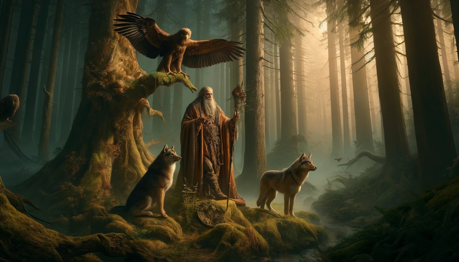 Zamolxe este una dintre cele mai enigmatice figuri ale istoriei și mitologiei dacice. Considerat zeul suprem al dacilor, el a fost perceput drept un protector divin, un învățător spiritual și un simbol al nemuririi. Rolul său a fost atât de important încât este adesea comparat cu Zeus în mitologia greacă sau Odin în mitologia nordică.